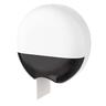 Round Toilet Roll Dispenser  White