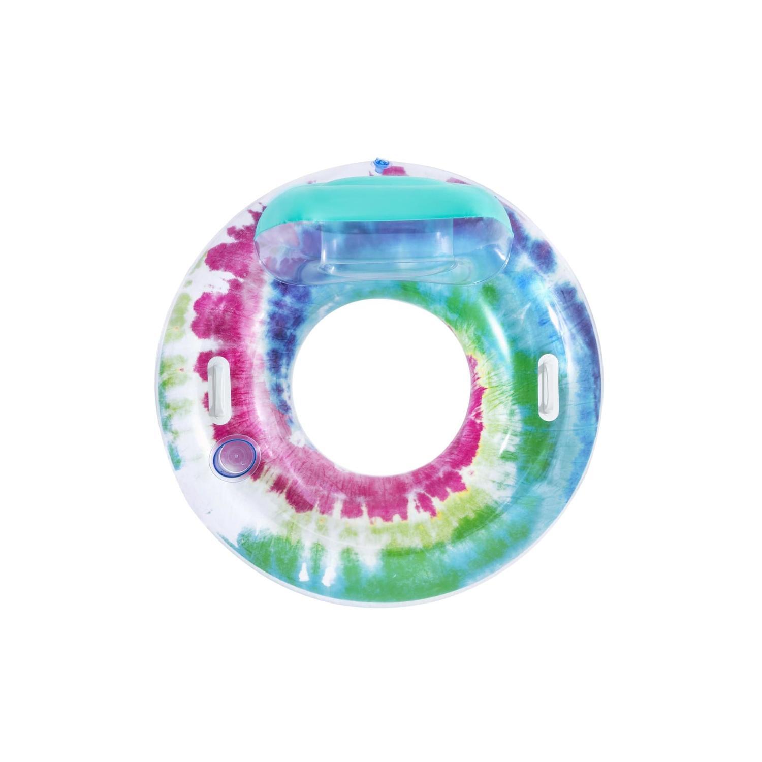 Swim Ring Tie Dye Deluxe 118 x 117cm