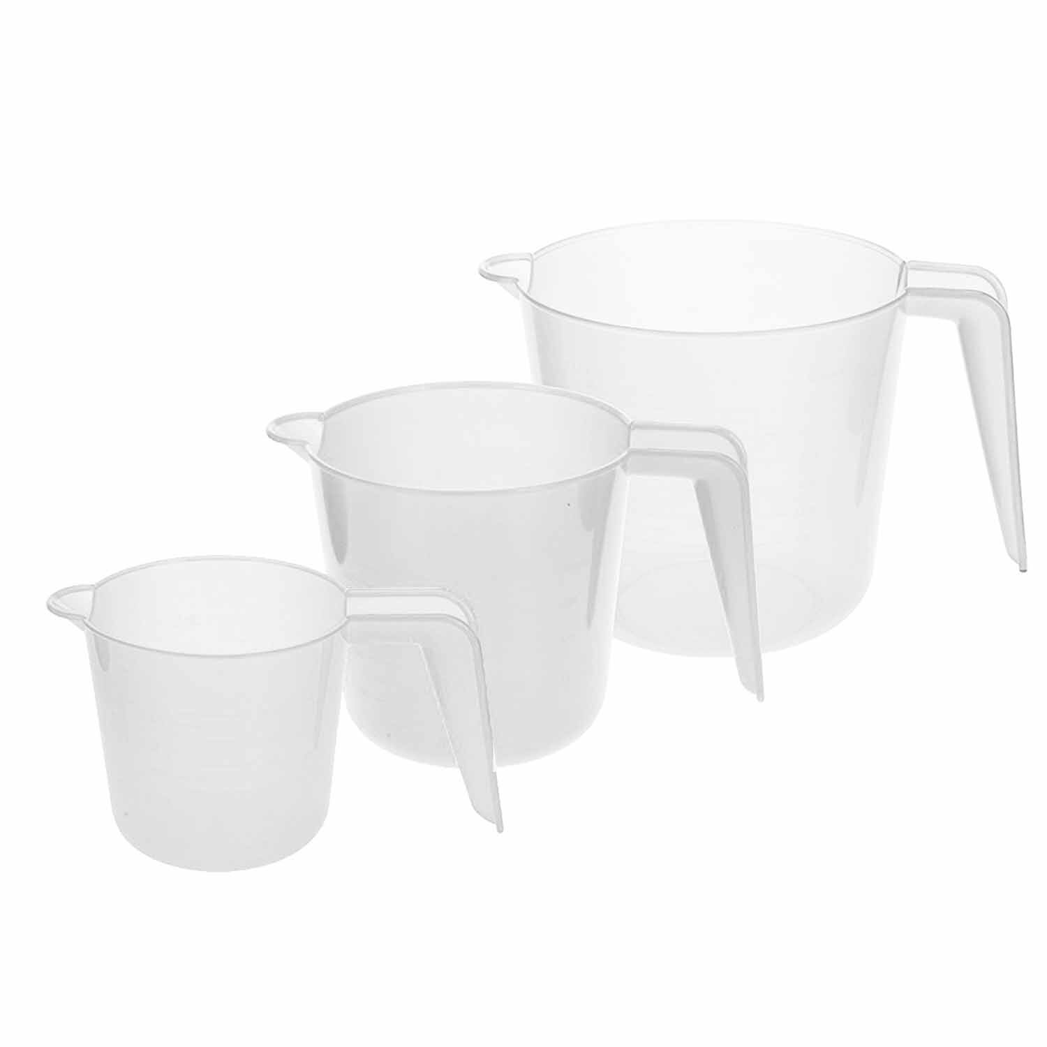 Plastic Measuring Jugs Set