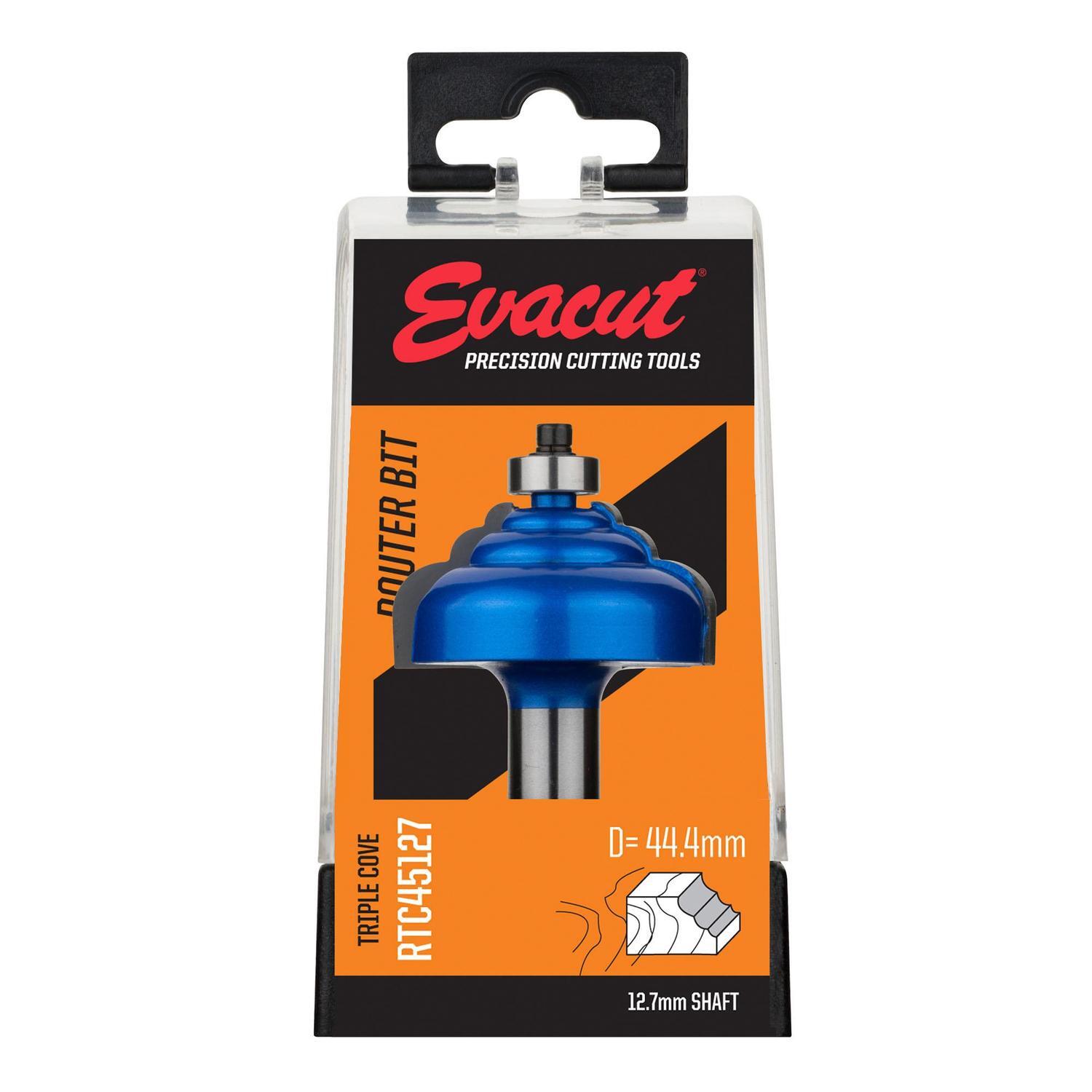 Router Bit Triple Coving Bits – 2 Flute