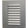 Aluminium Vent H:150mm, W:125mm, D:0.7mm Anodized Silver
