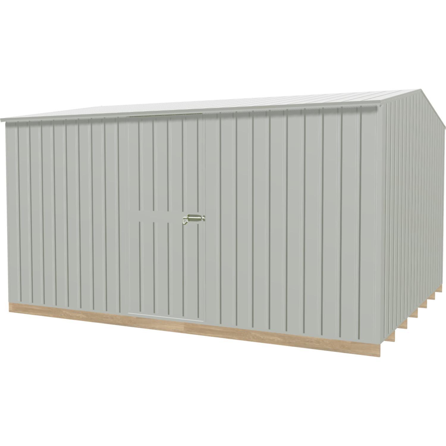 Shed H:1830mm, W:3770mm, D:3030mm Alu-Zinc