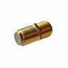F Socket with F Socket Adaptor Gold