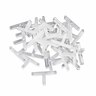 T Shape Tile Spacer 3mm, pack of 100 White