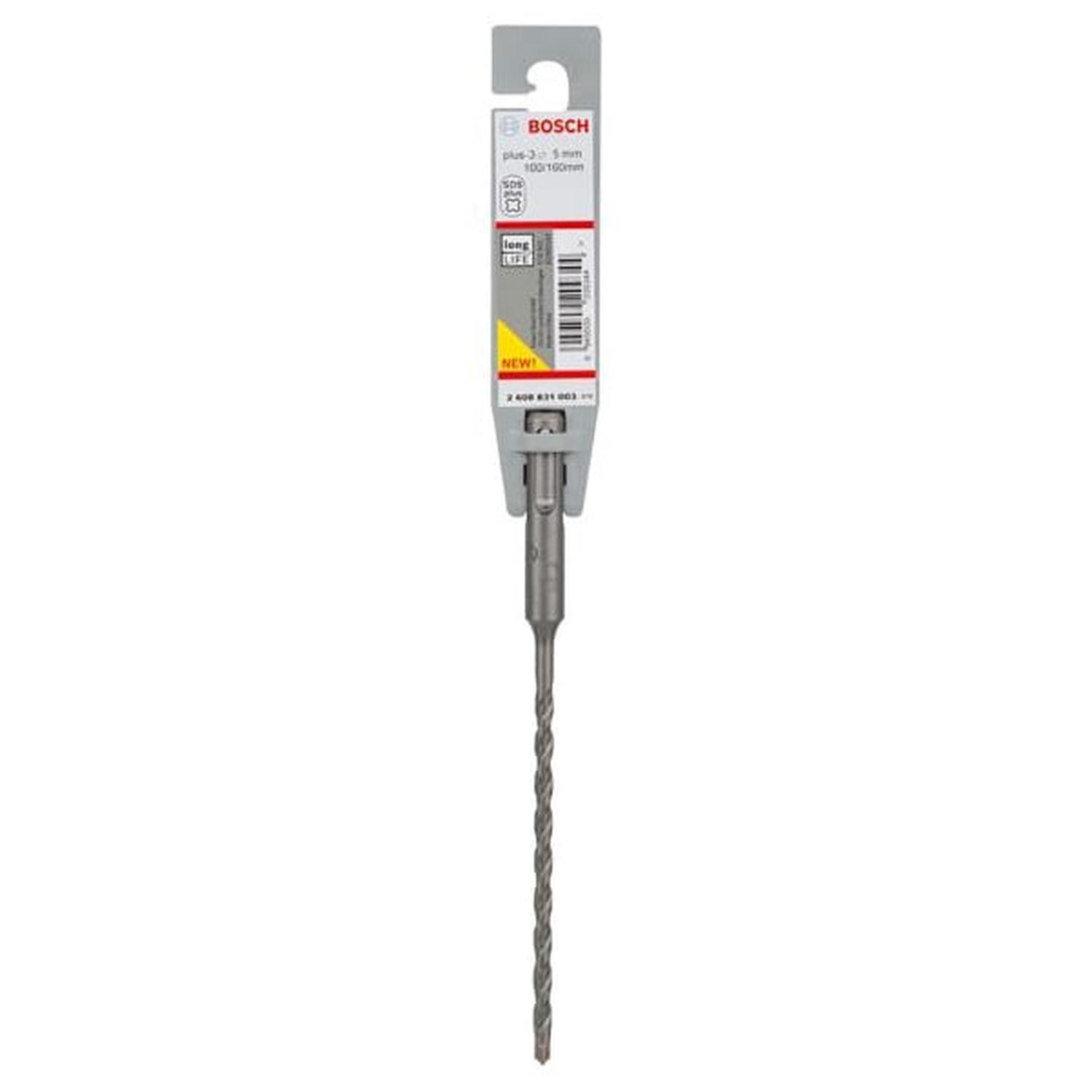 SDS Plus-3 Drill Bit  5 x 100 x 160mm