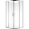 Round Shower 900mm x 900mm Chrome