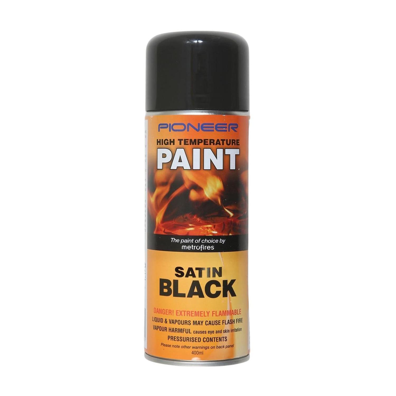 Pioneer Satin Black High Temperature Paint