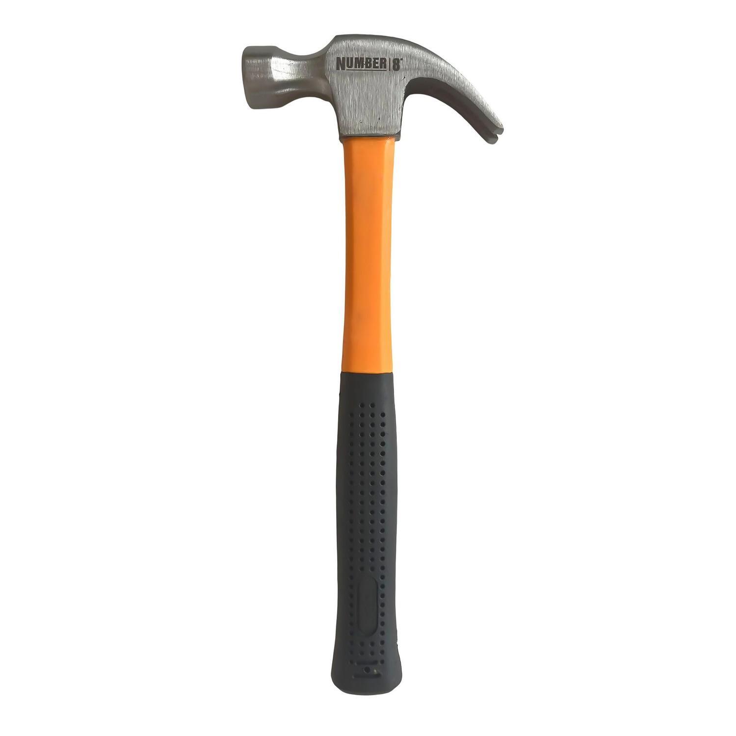 Hammer Claw Fishaft 8 oz(225 g) Black And Orange Handle