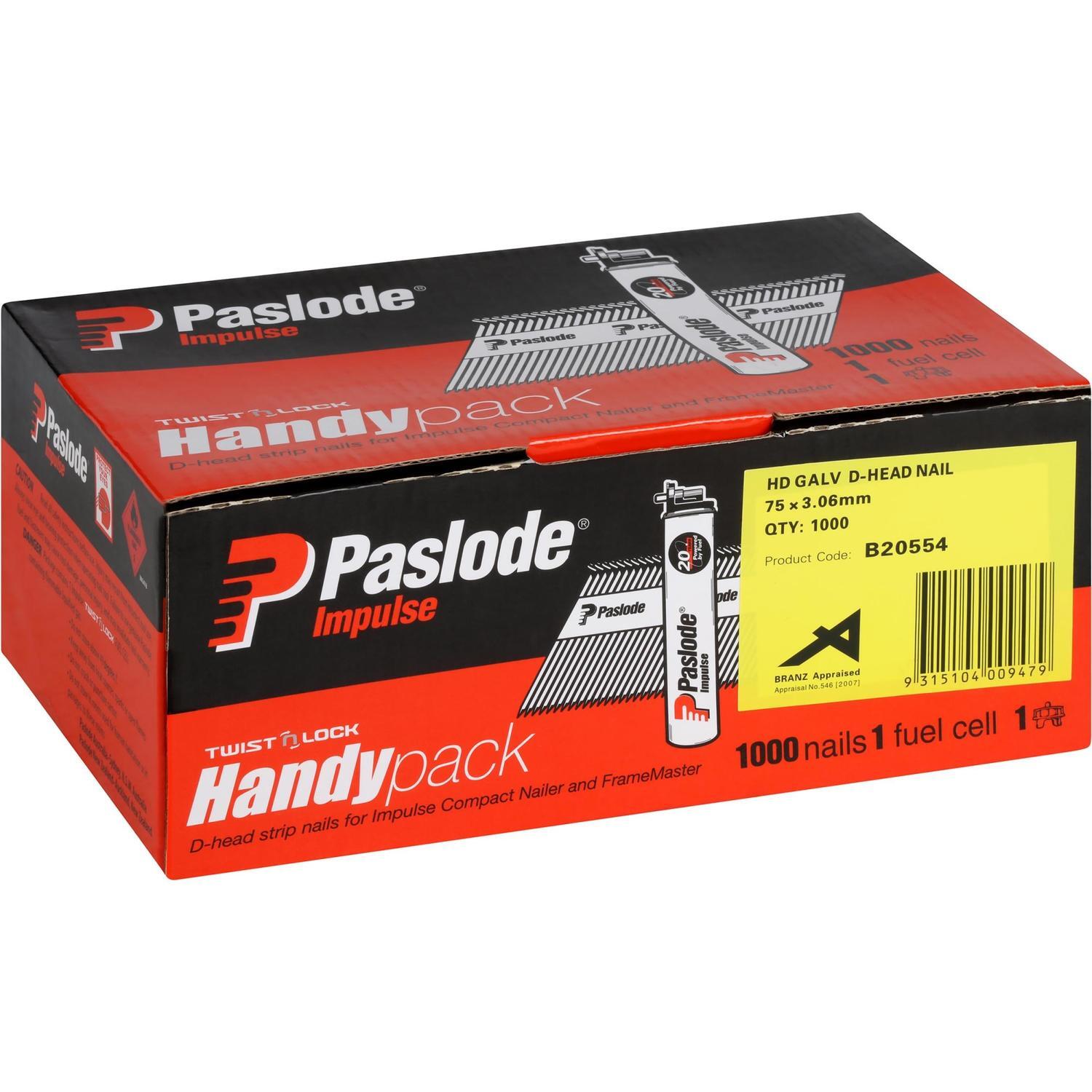 Collated Nails Handy Pack with Fuel Cell