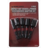 5 Piece Impact Nut Driver and Socket Adaptor Set