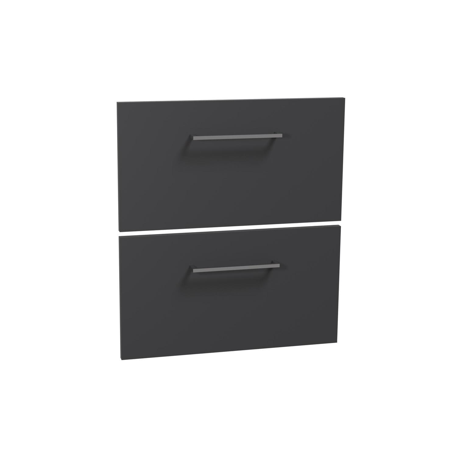 Floor 2 Drawer Standard Drawer Front Set