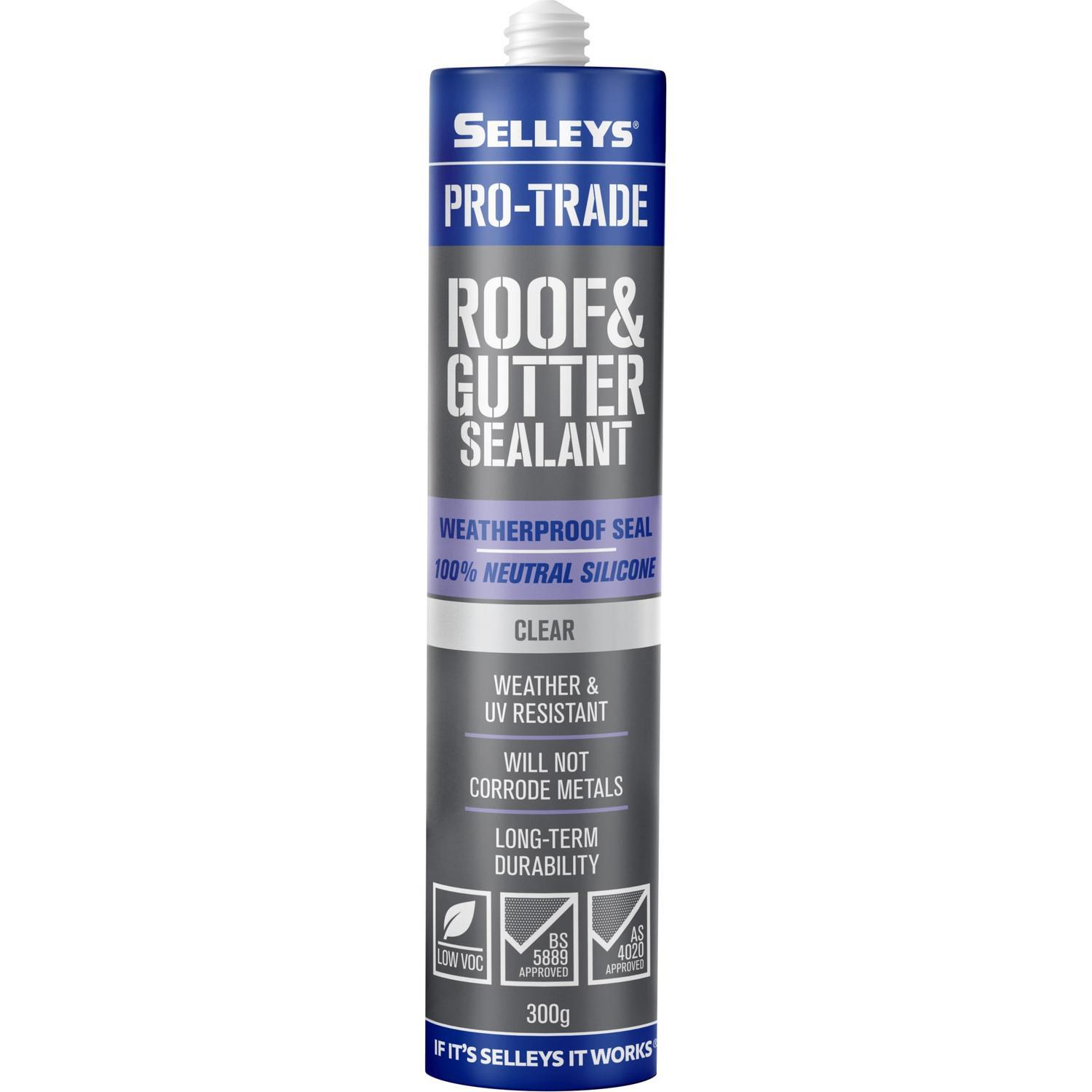 Roof and Gutter Silicone 300 grams Clear