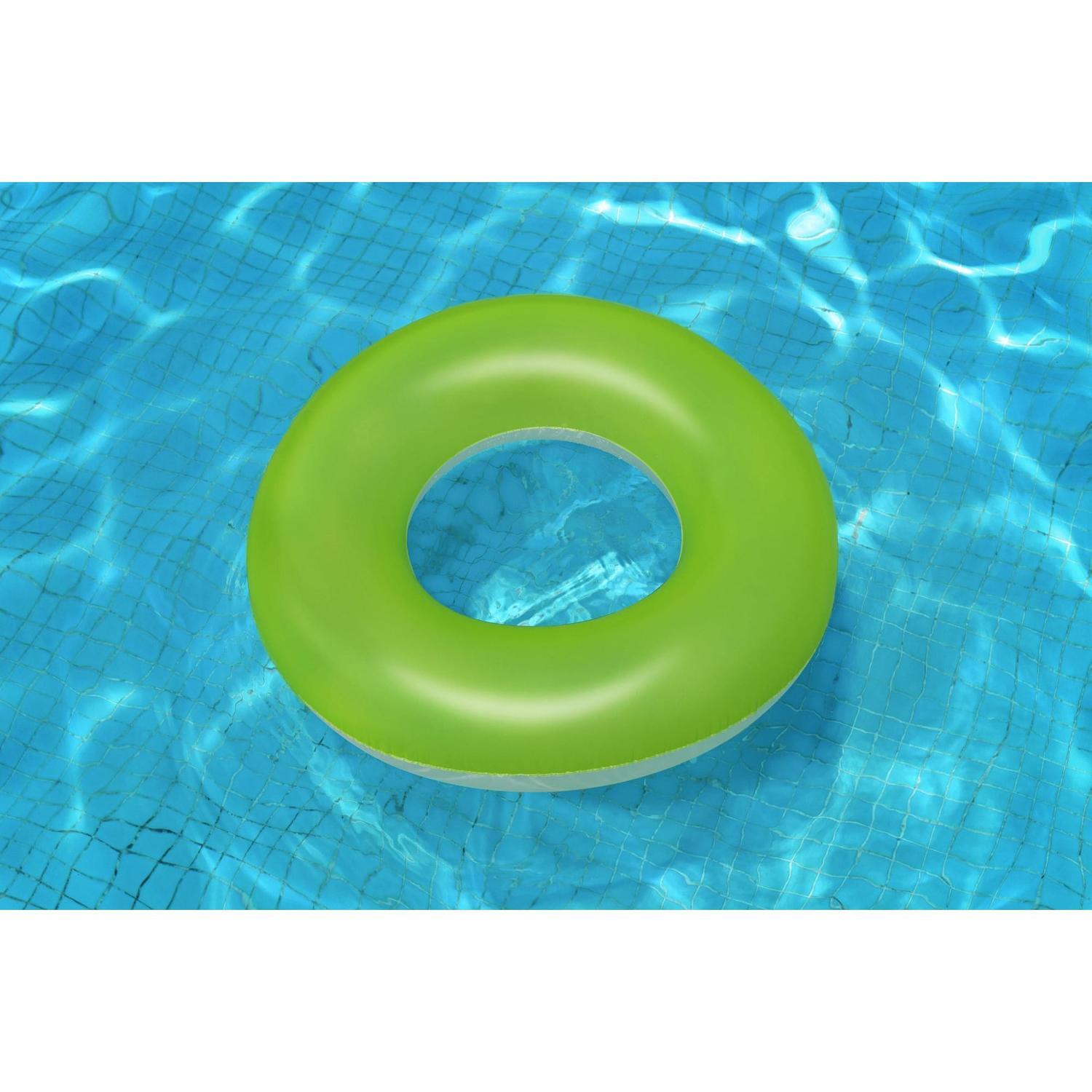 Swim Ring Frosted Neon 91cm