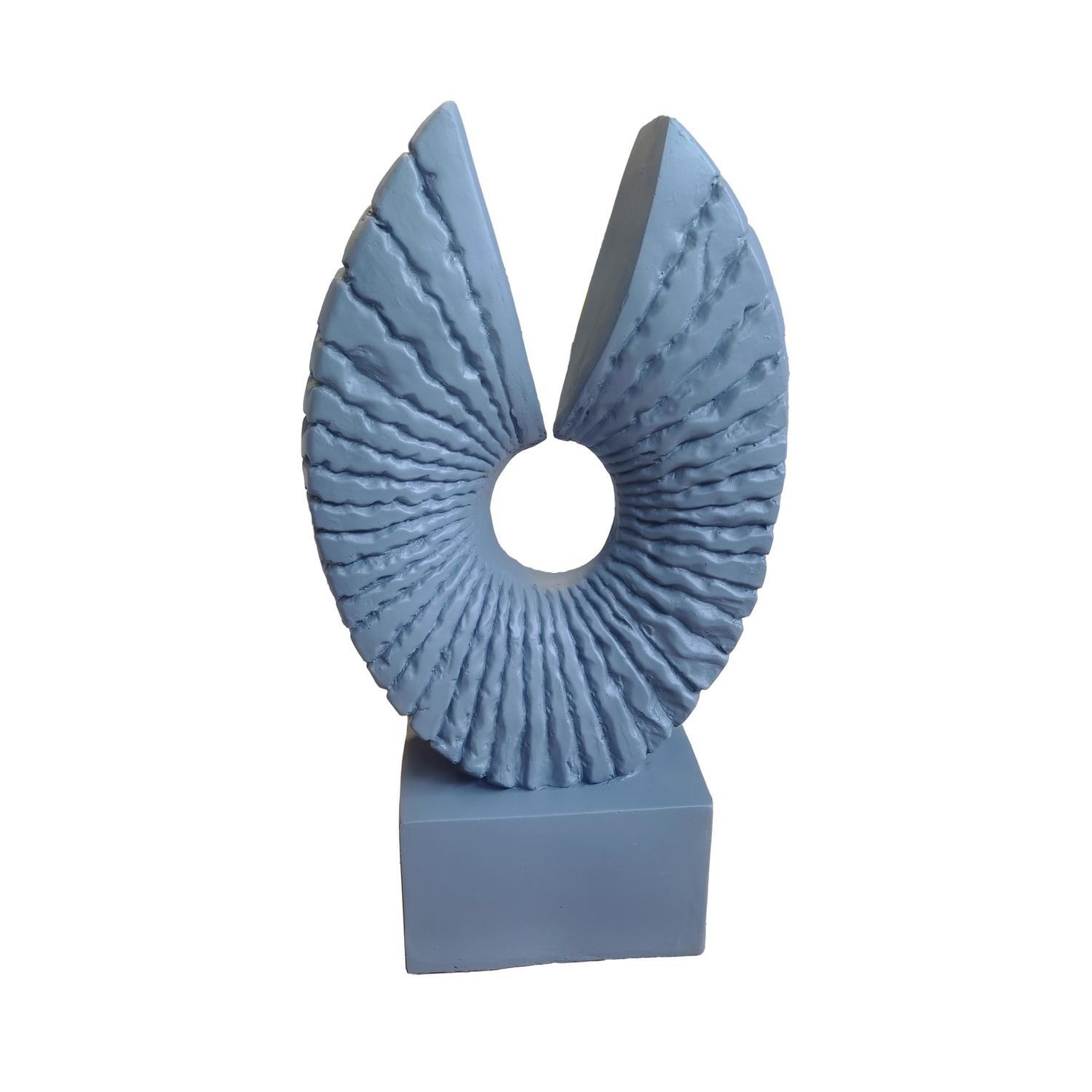 Aquatic Lightweight GRC Coral Fan Statue Rocaille D: 30cm x W: 15cm x H: 53cm