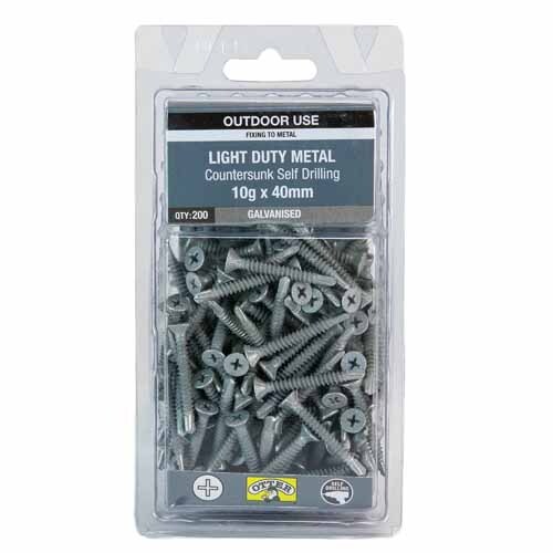 Light Duty Metal Screws