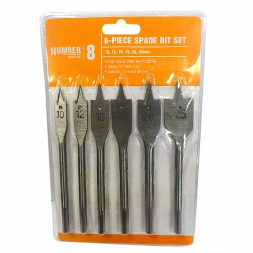 Spade Bit Set