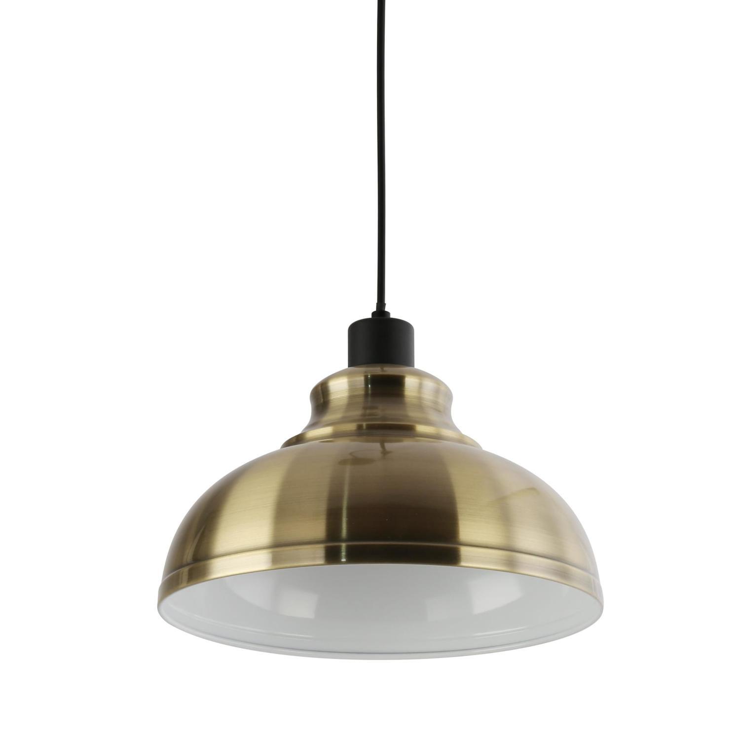 Lamp Shade 290 x 165mm/60 Watt Brass