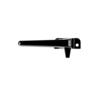 Window Handle High Profile Left-Hand Face Fix 80mm Black 80mm Black