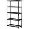 Shelf Unit 5 Tier H:1830mm, W: 914mm, D:457mm Black