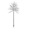 Solar Light up LED Tree Warm White H: 1.8m