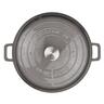 Cast Iron Casserole 3L Slate Grey