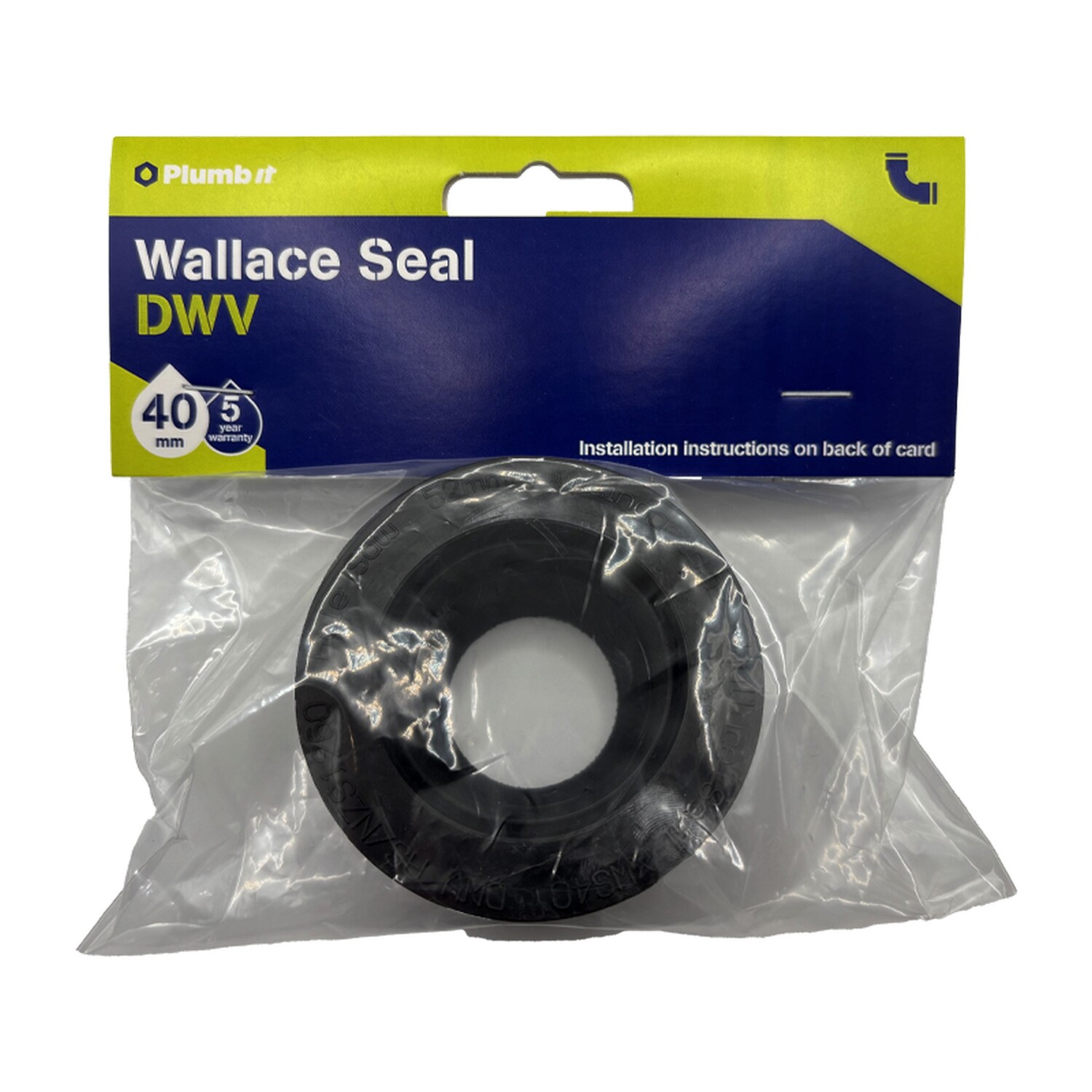 DWV Wallace Seal 40mm Black