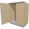 Shed H:1770mm, W:1530mm, D:1080mm Assorted Colours