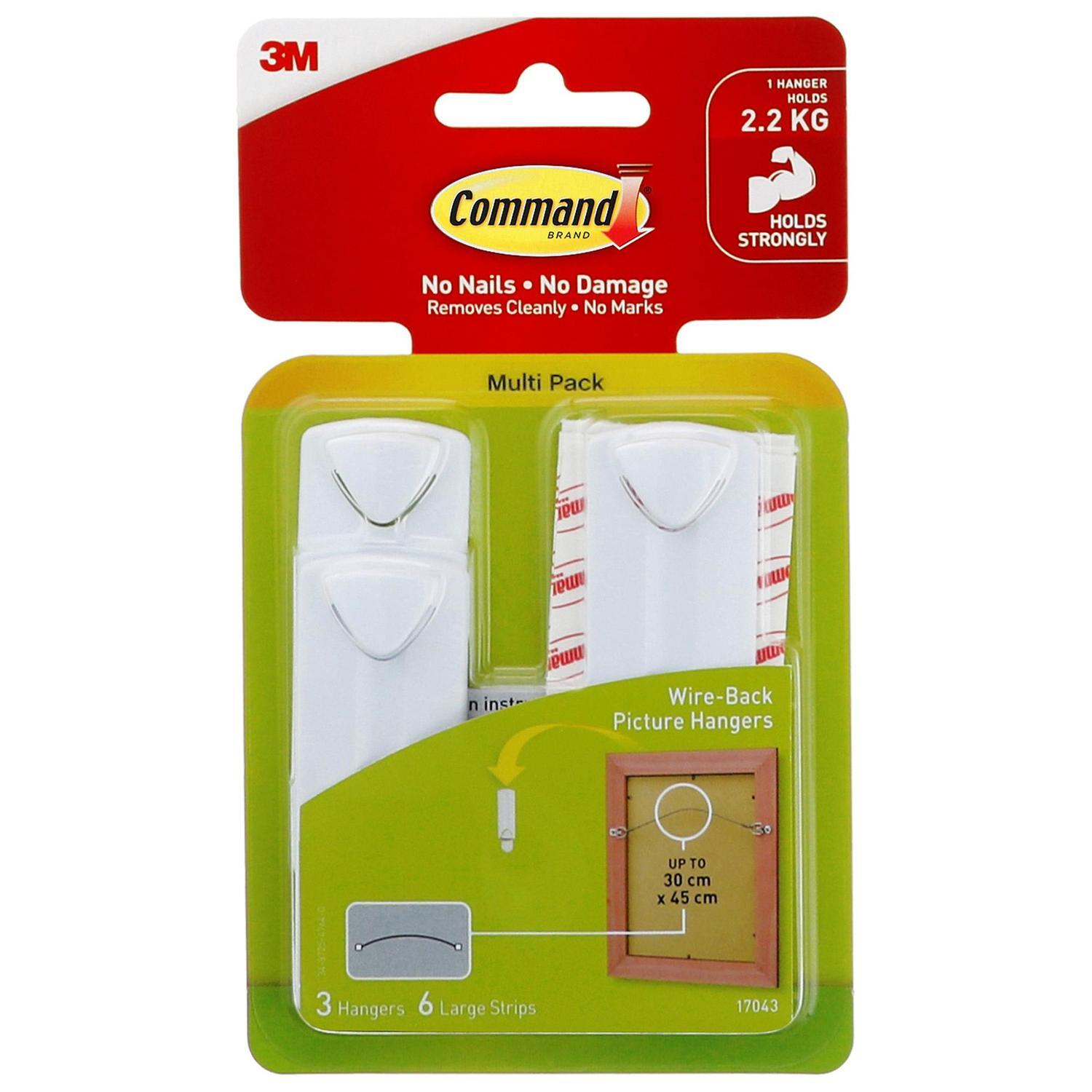 Wire-Backed Picture Hooks
