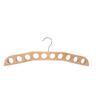 Scarf Hanger Wood 10x Hole Natural 1 Pack
