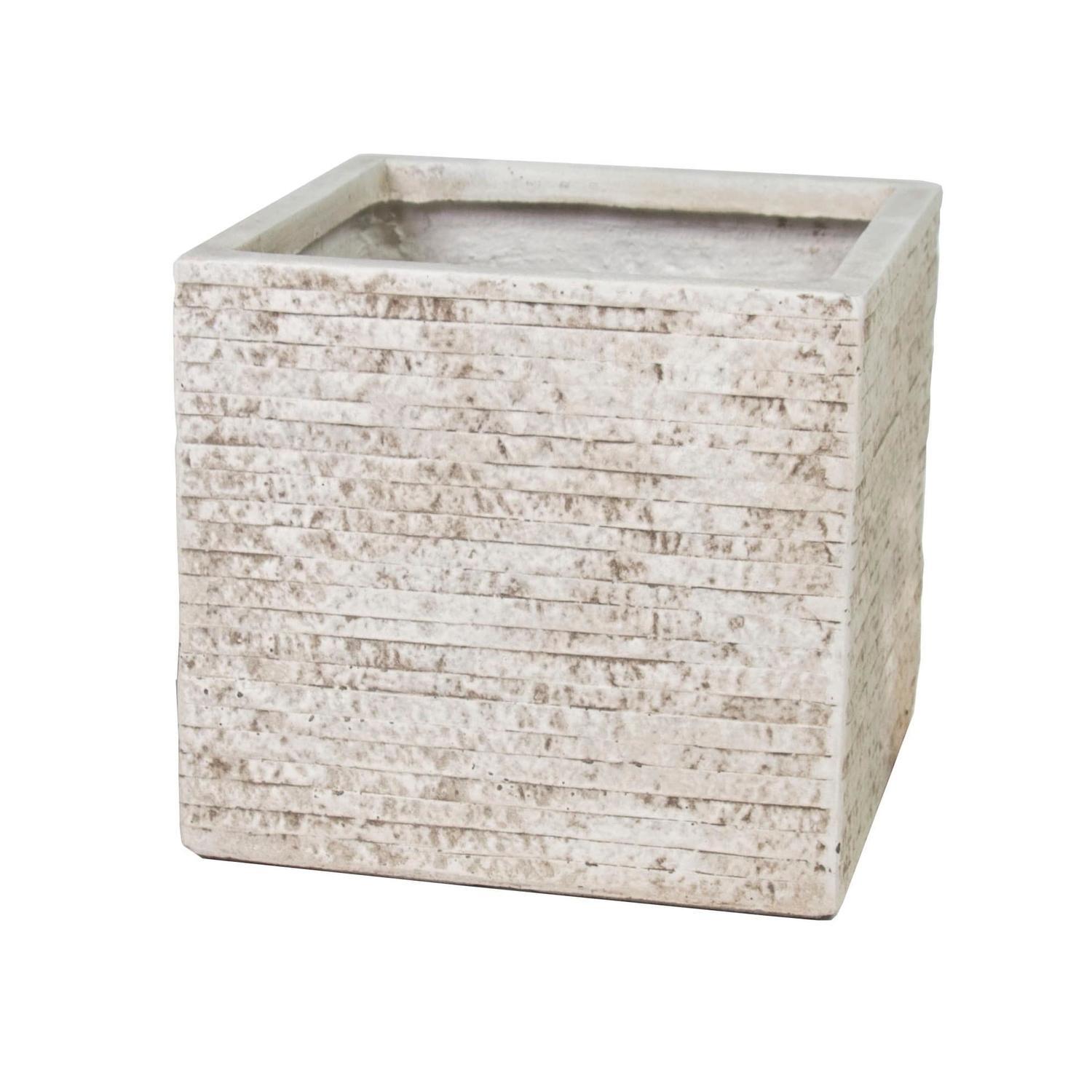 Cube Clayfibre Pot Utah Extra Large