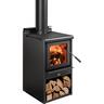 Serene ULEB Freestanding Wood Fire with Woodbox Serene ULEB Freestanding Wood Fire with Woodbox