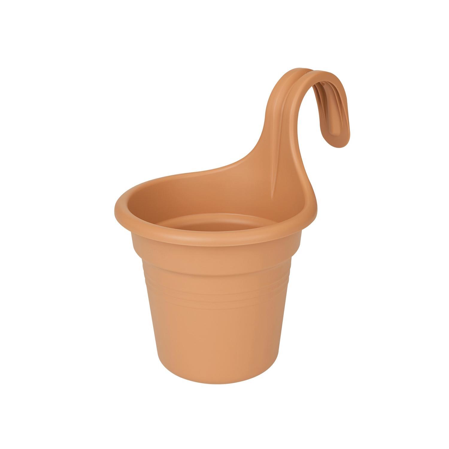 Plastic Green Bascis Hanging Pot