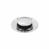 Kmercial Spring-loaded Waste with Overflow 32mm Chrome