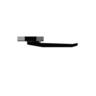 Window Handle Wedgeless Low Profile Right-Hand Face Fix 93mm Black