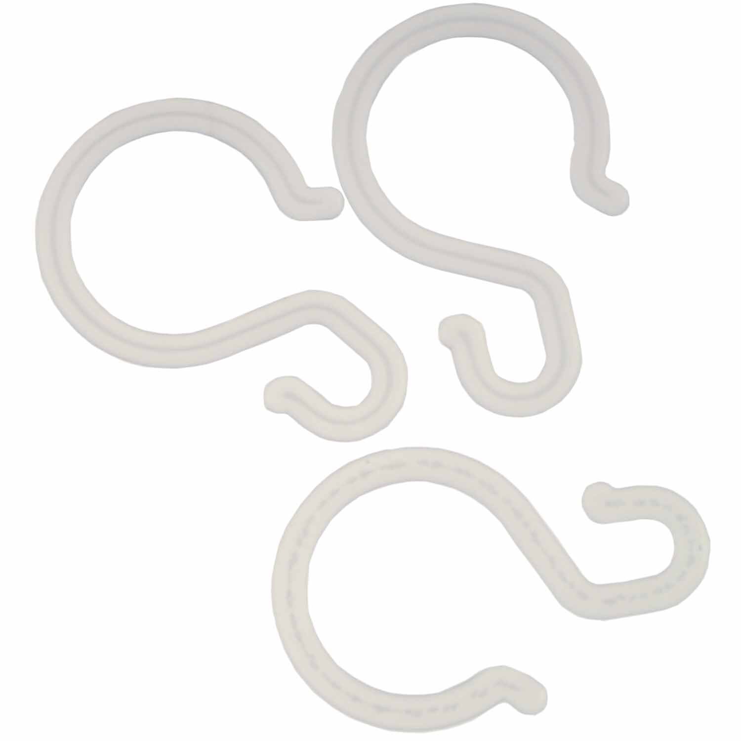 Shower Curtain Rings Pack 12