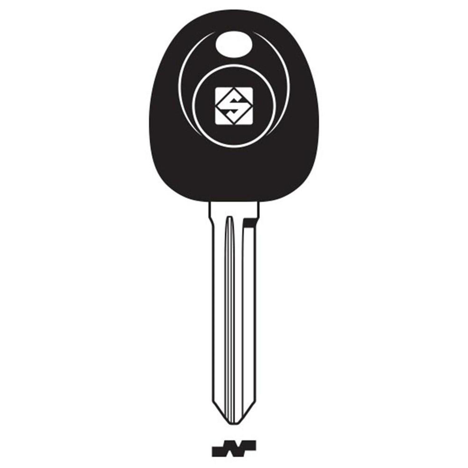 Automotive Key Black