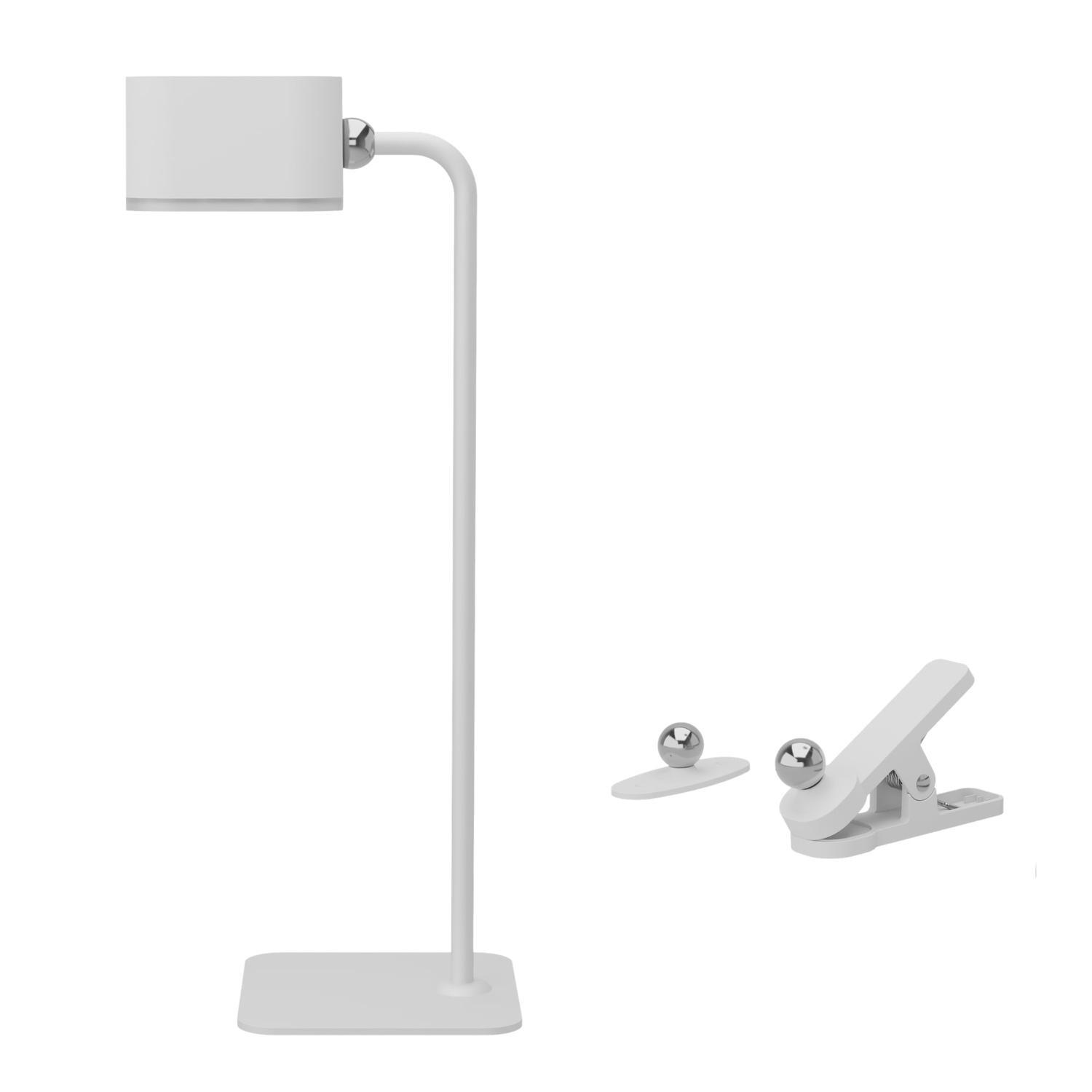 Clip Series Square Lamp  White