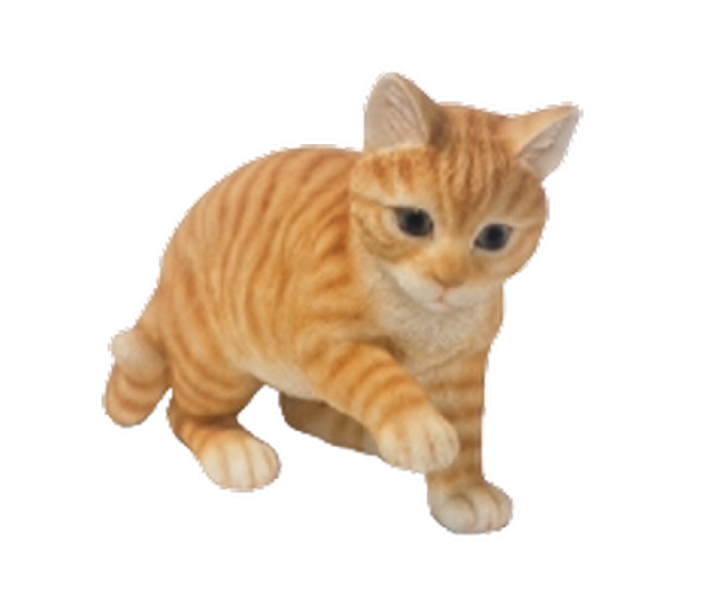 Tabby Cat Garden Ornament