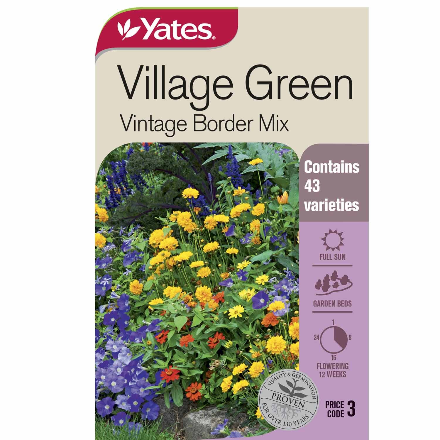 Village Green Vintage Border Seed Mix