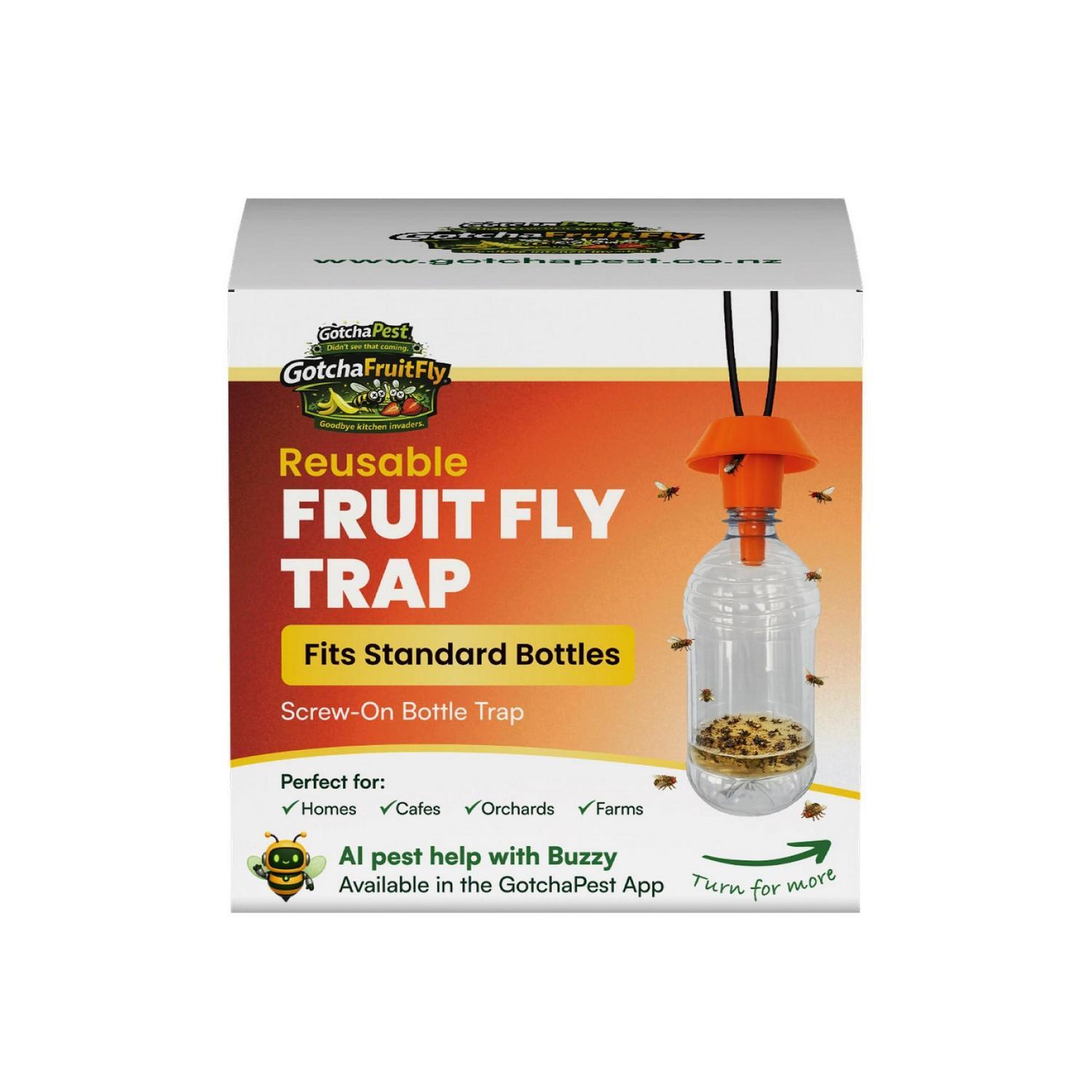 Reusable Fruit Fly Trap