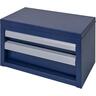 Mini Tool Chest 2 drawer Navy Blue