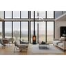 Masport Akaroa MKII Wood Fire with Ash Pan Max Average Output 9.4 kW Metallic Black VHT