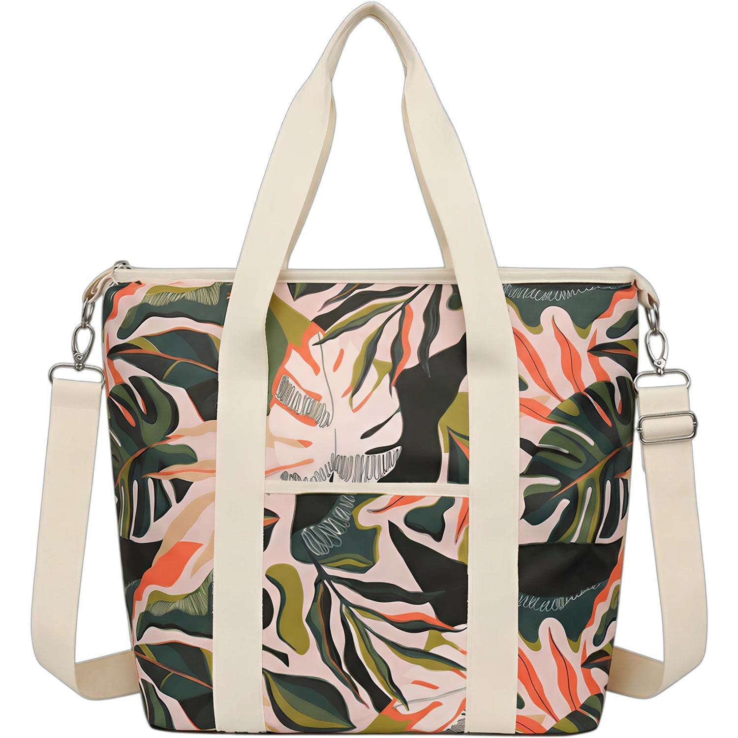 Soft Cooler Bag 29 L Leaf Design