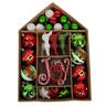 Christmas Ornaments Set Red / Green / White