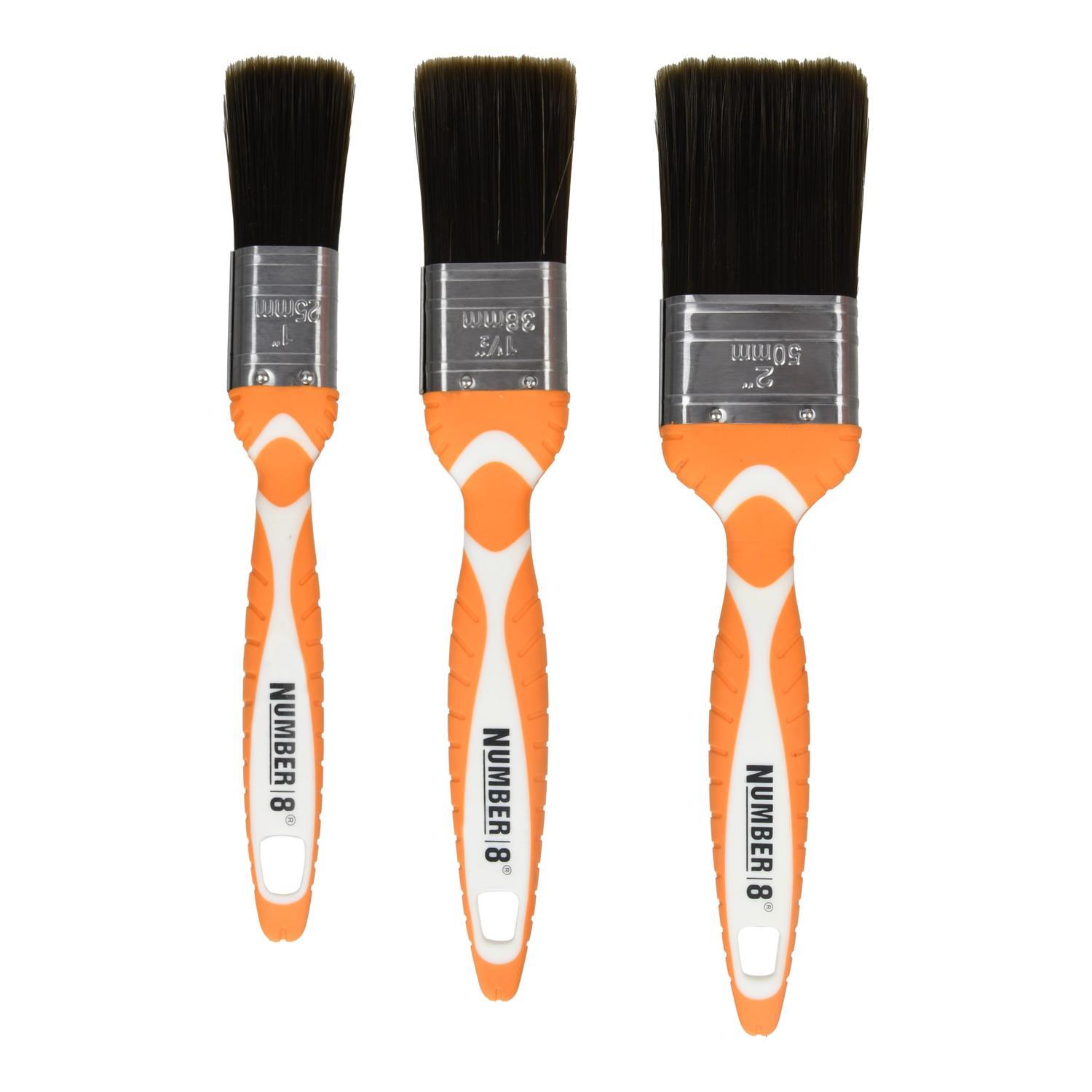 Paint Brush 25/38/50mm Orange