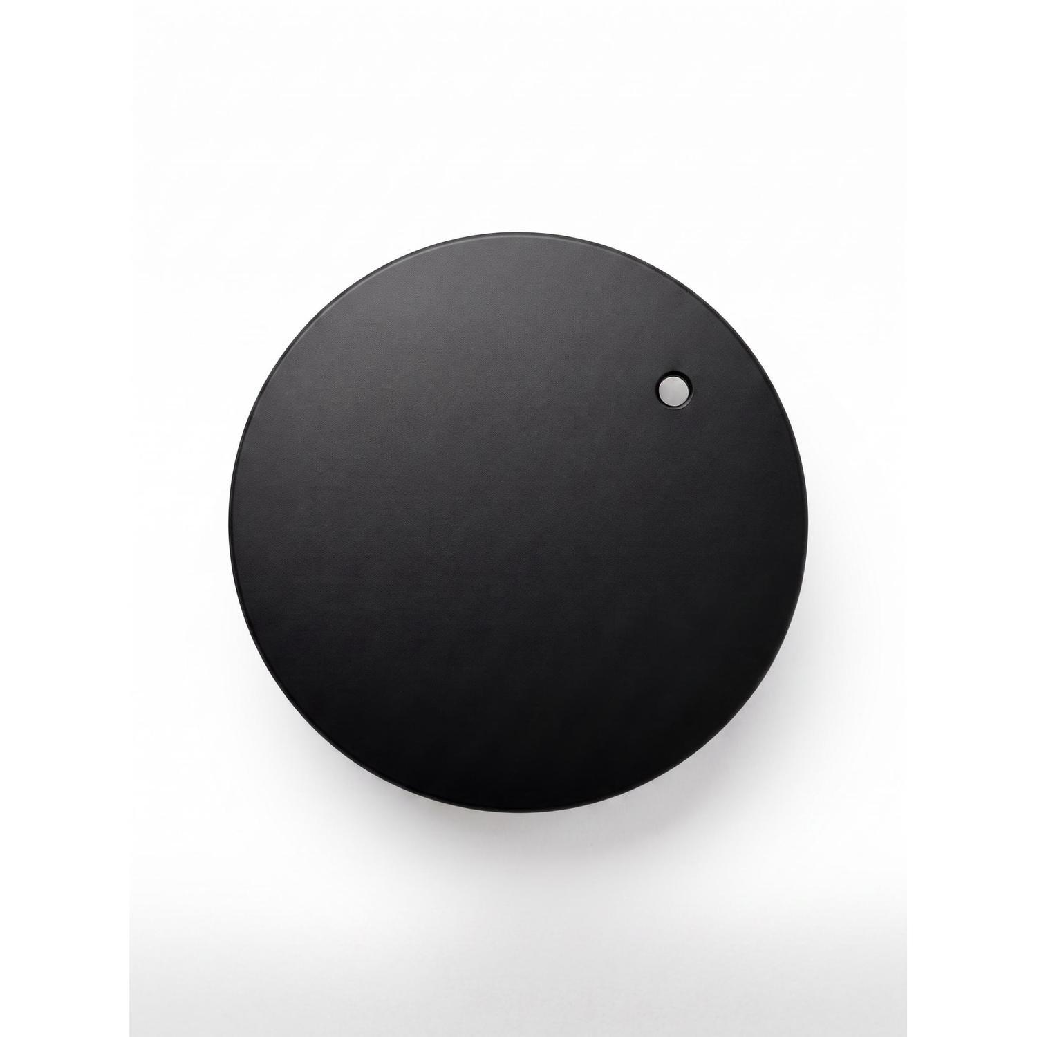 Shower Waste Dome Lid Matte Black  Matte Black