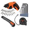 3.6V Cordless Screwdriver and Hand Tools Kit