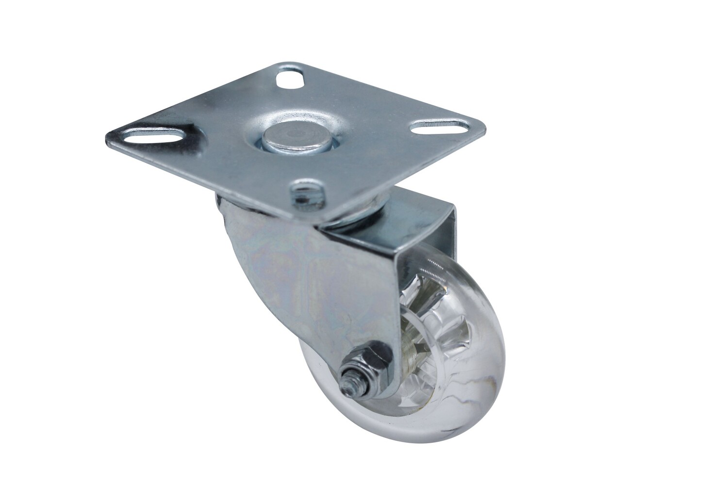 Urethane Swivel Castor  50mm Clear