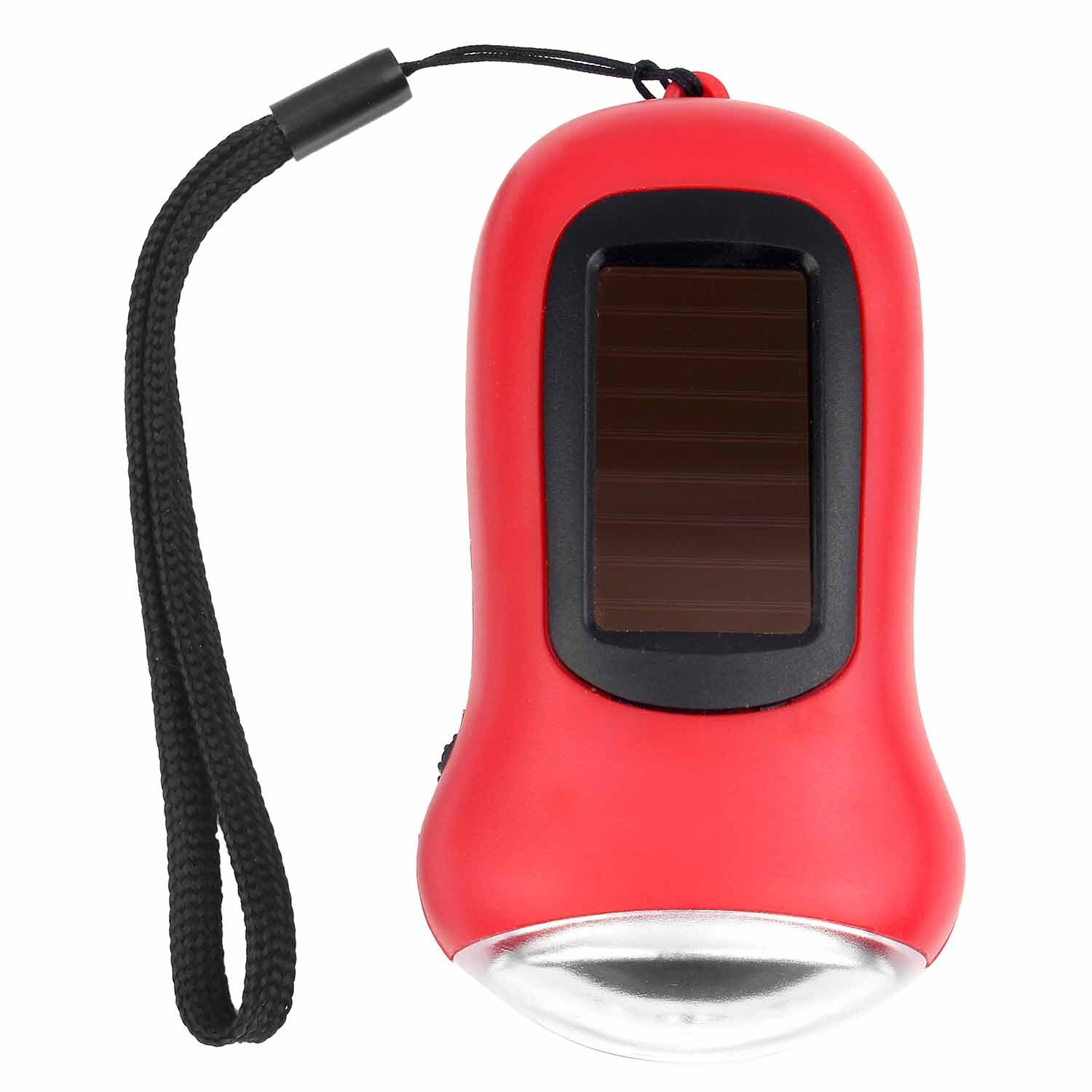 Flashlight Solar and Hand Crank