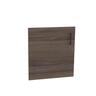 Floor Standing Vanity Cabinet Door 600mm Charred Walnut